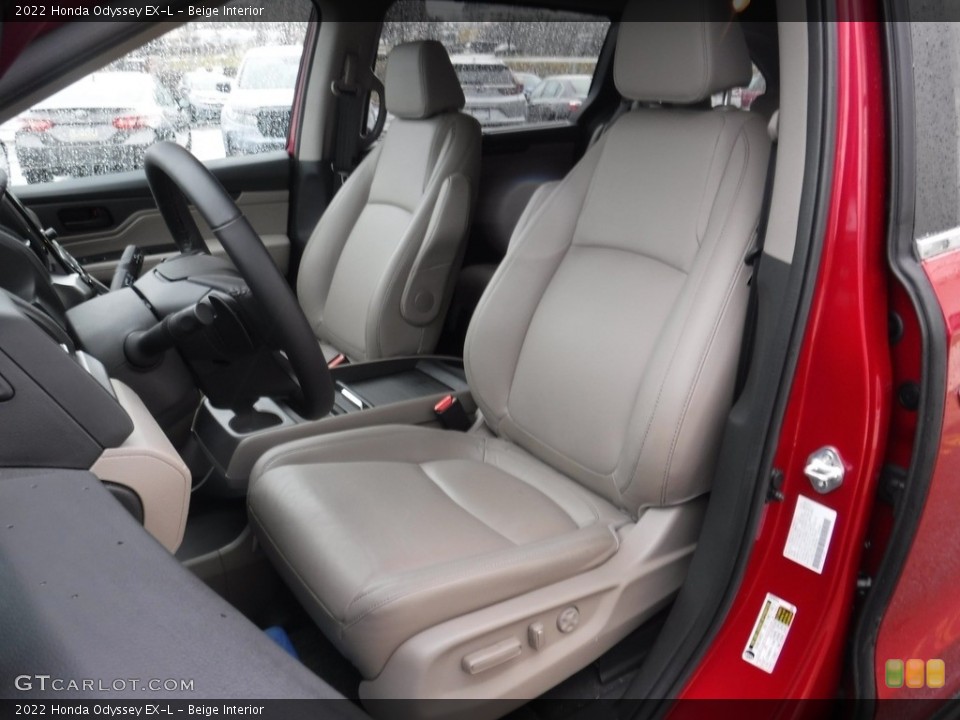 Beige 2022 Honda Odyssey Interiors