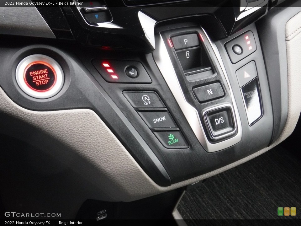 Beige Interior Transmission for the 2022 Honda Odyssey EX-L #145417011