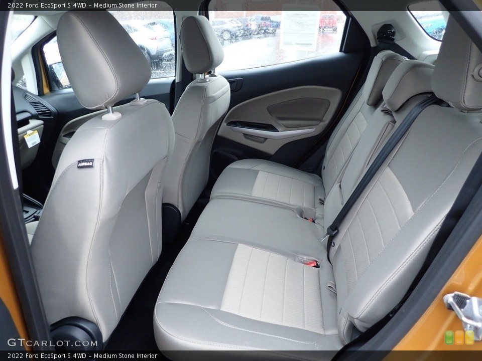 Medium Stone Interior Rear Seat for the 2022 Ford EcoSport S 4WD #145418529
