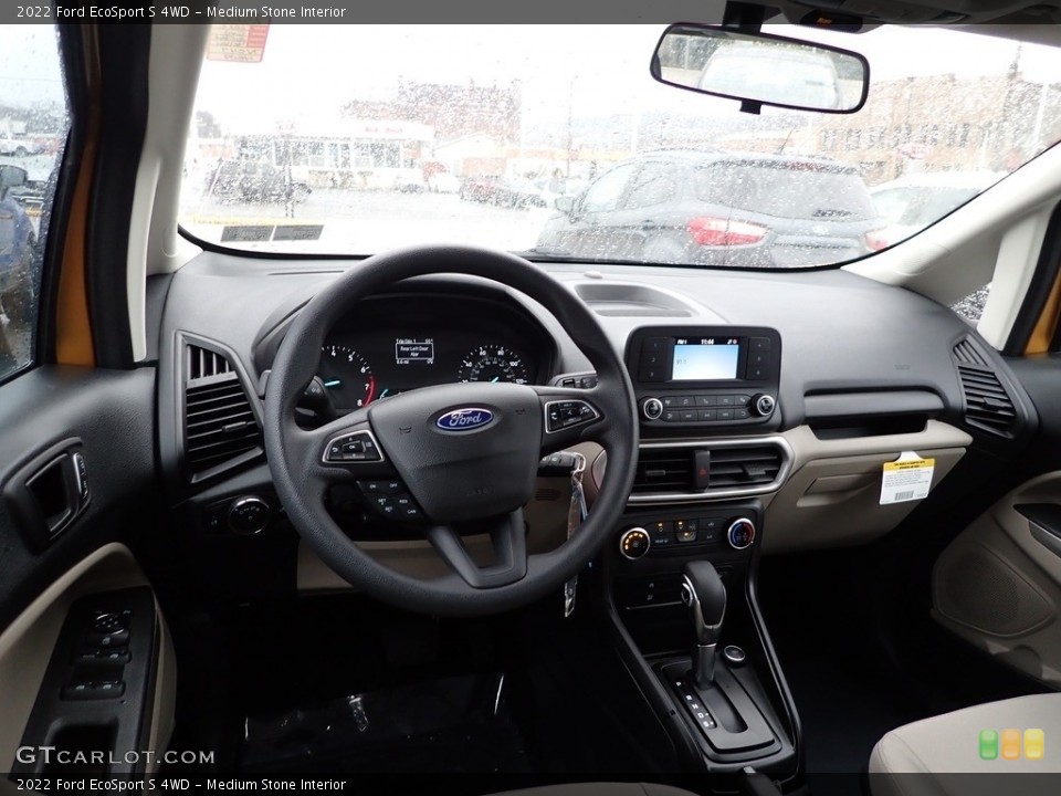 Medium Stone Interior Dashboard for the 2022 Ford EcoSport S 4WD #145418553