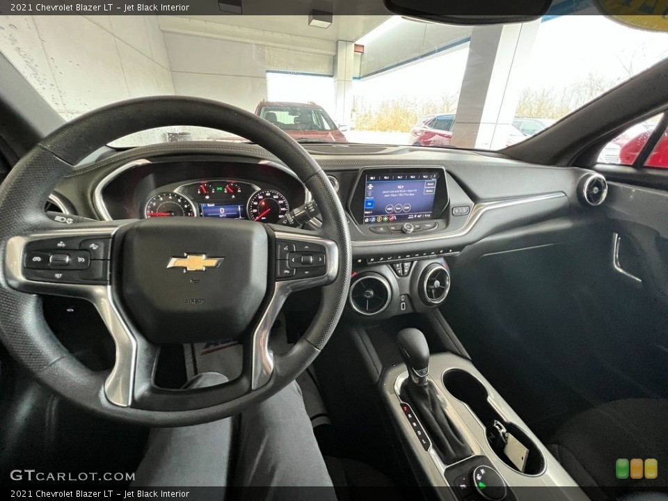 Jet Black Interior Dashboard for the 2021 Chevrolet Blazer LT #145418751