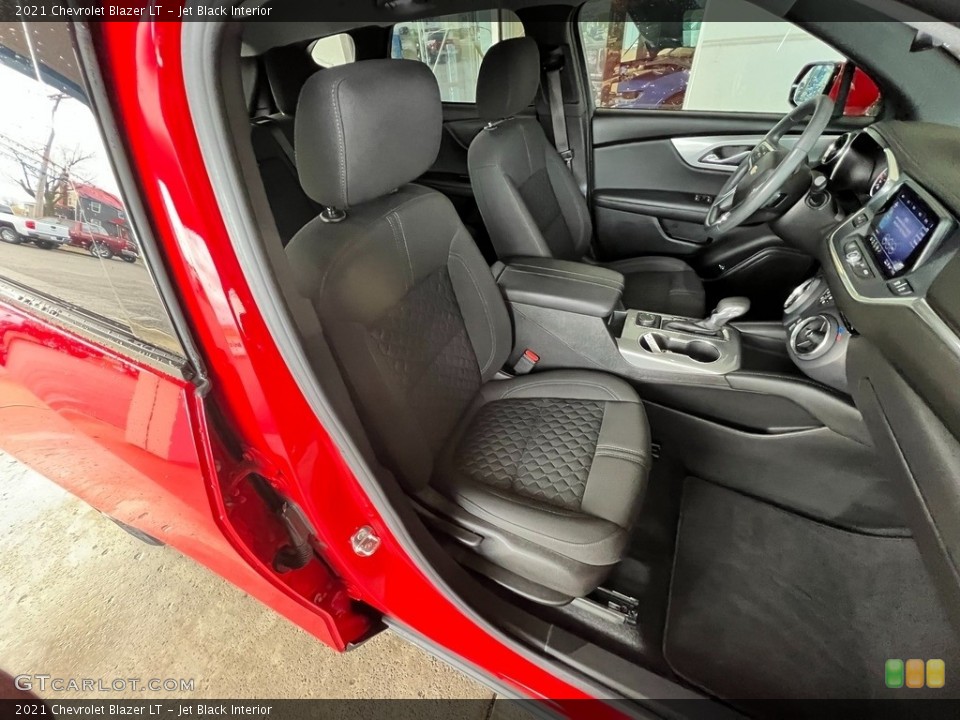 Jet Black Interior Front Seat for the 2021 Chevrolet Blazer LT #145418985