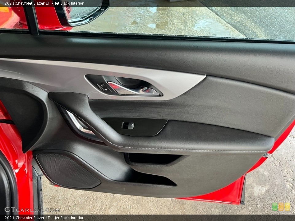 Jet Black Interior Door Panel for the 2021 Chevrolet Blazer LT #145419024