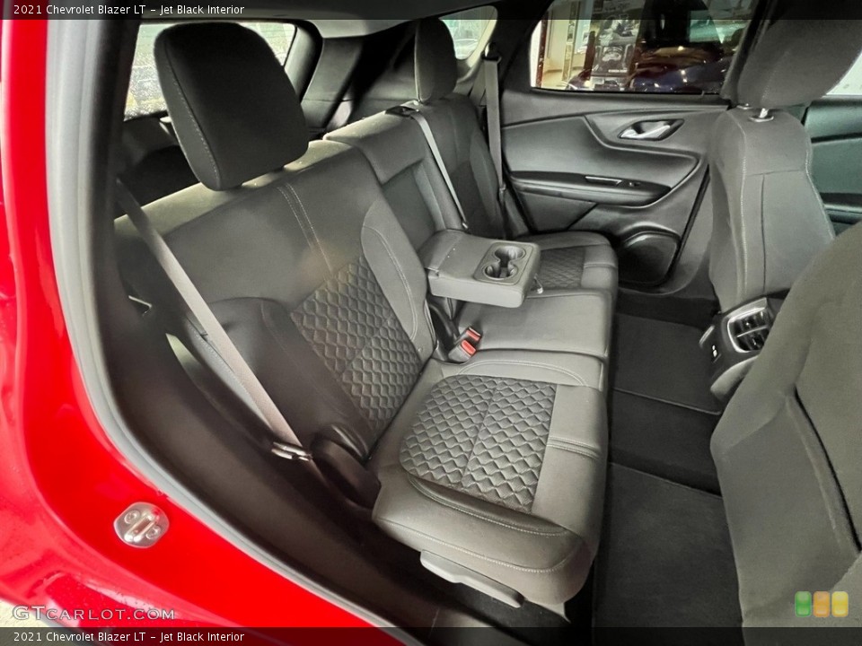Jet Black Interior Rear Seat for the 2021 Chevrolet Blazer LT #145419054