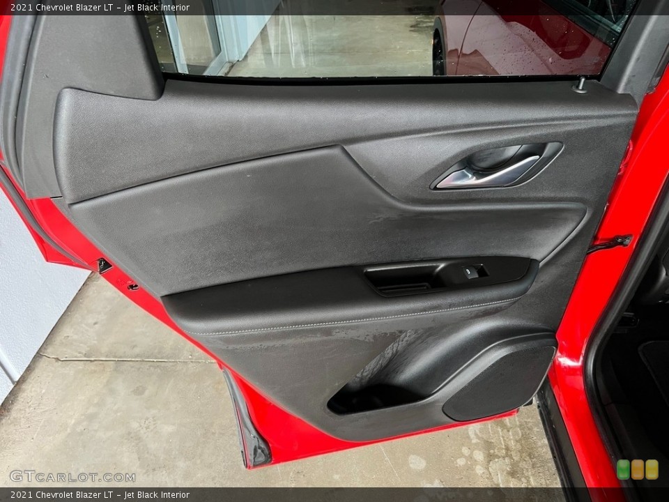 Jet Black Interior Door Panel for the 2021 Chevrolet Blazer LT #145419180