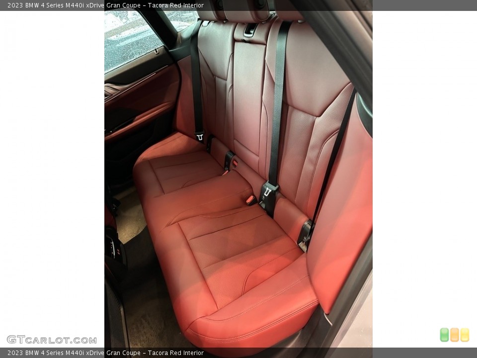 Tacora Red Interior Rear Seat for the 2023 BMW 4 Series M440i xDrive Gran Coupe #145420236