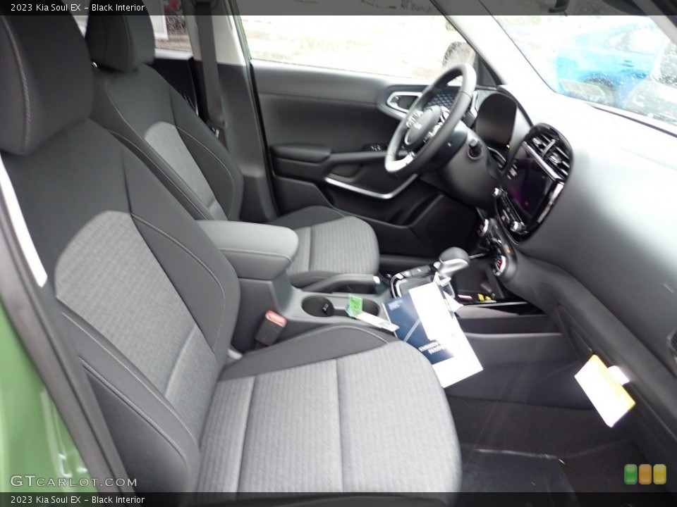Black Interior Front Seat for the 2023 Kia Soul EX #145421688