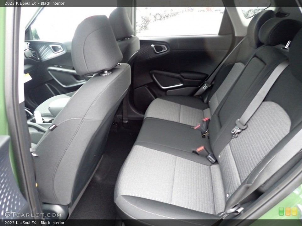 Black Interior Rear Seat for the 2023 Kia Soul EX #145421706