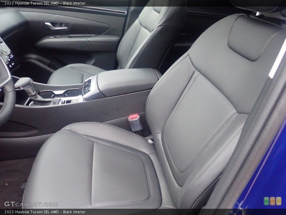 Black Interior Front Seat for the 2023 Hyundai Tucson SEL AWD #145421976