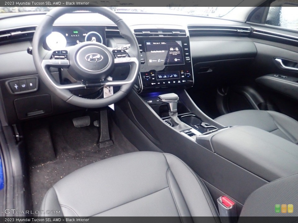 Black Interior Photo for the 2023 Hyundai Tucson SEL AWD #145422018
