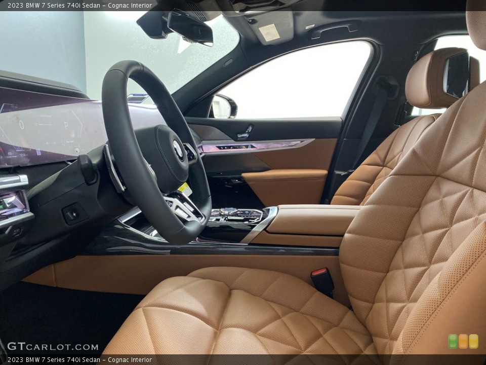 Cognac 2023 BMW 7 Series Interiors
