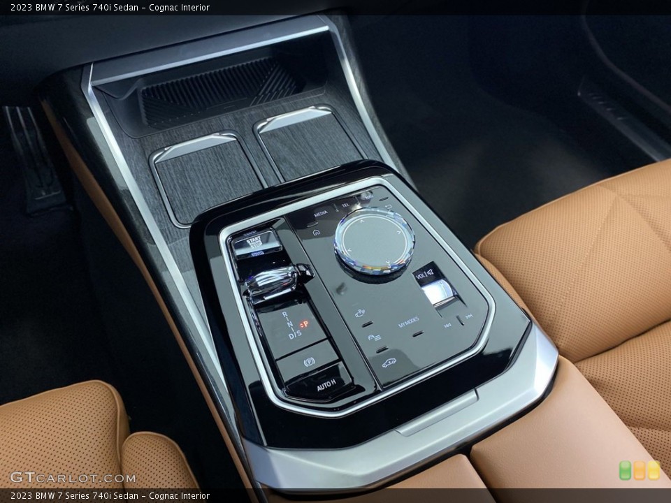 Cognac Interior Transmission for the 2023 BMW 7 Series 740i Sedan #145425378