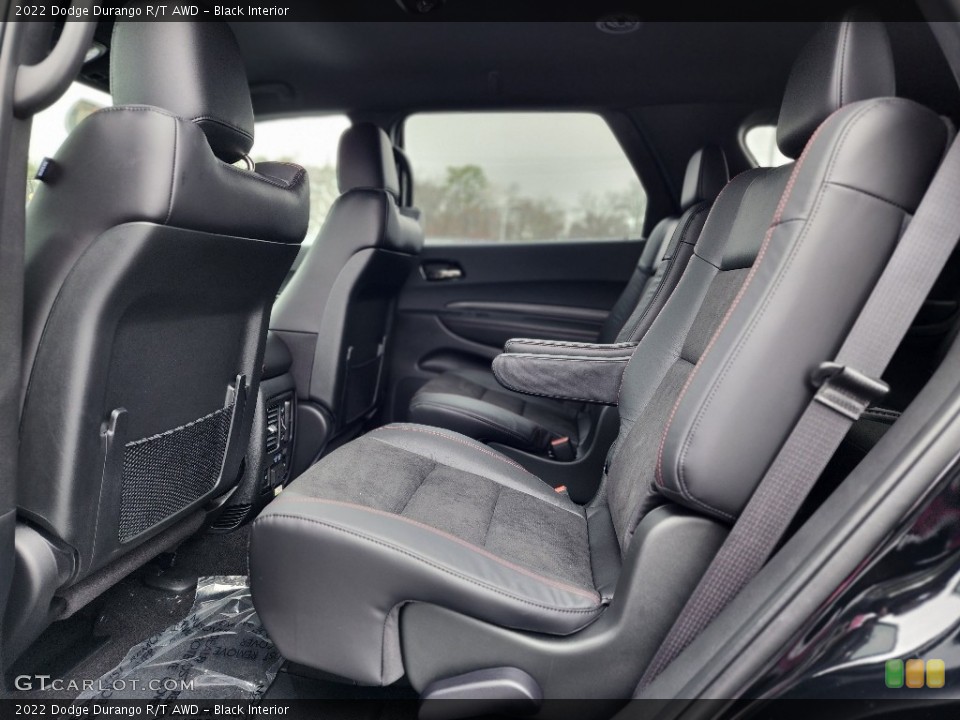 Black Interior Rear Seat for the 2022 Dodge Durango R/T AWD #145429716