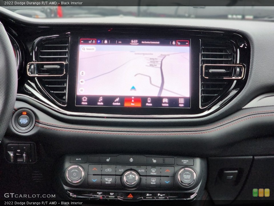 Black Interior Navigation for the 2022 Dodge Durango R/T AWD #145429794