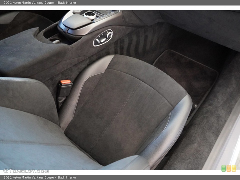 Black 2021 Aston Martin Vantage Interiors