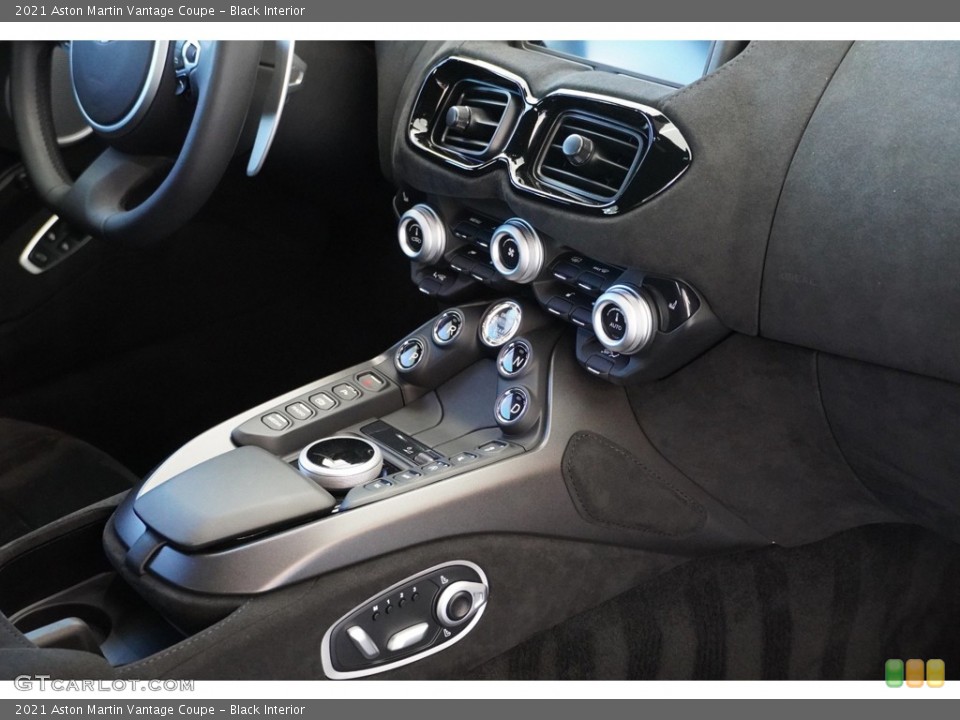 Black Interior Controls for the 2021 Aston Martin Vantage Coupe #145430043