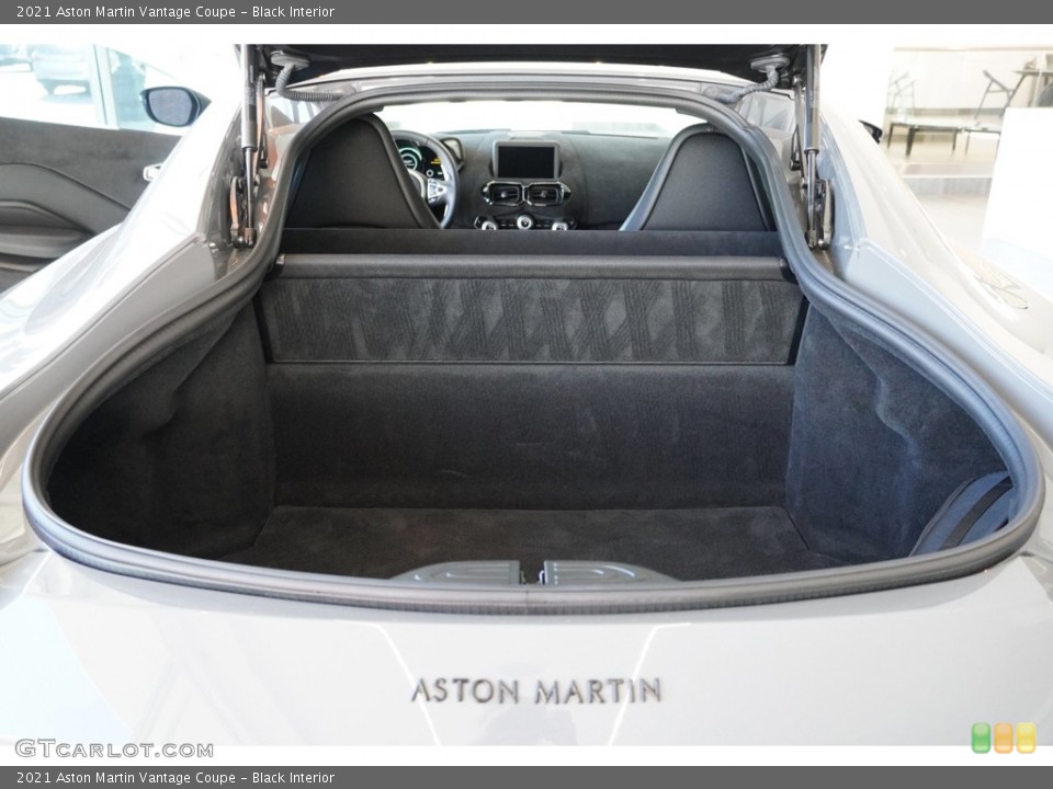 Black Interior Trunk for the 2021 Aston Martin Vantage Coupe #145430067