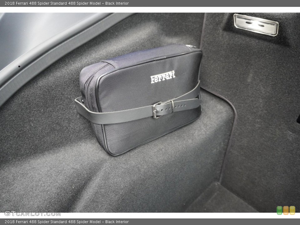 Black Interior Trunk for the 2018 Ferrari 488 Spider  #145431384