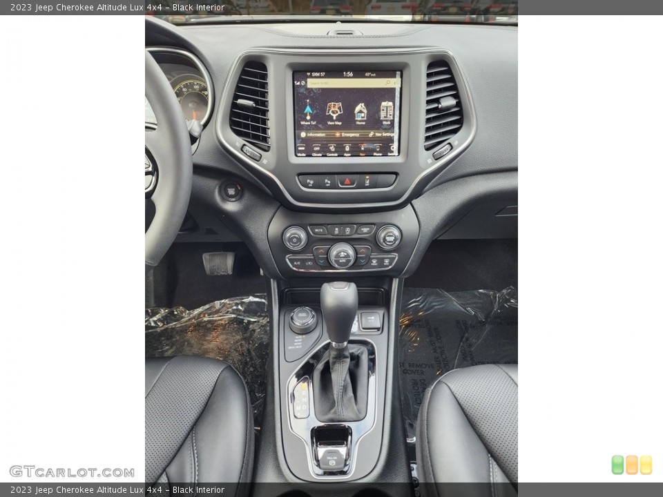 Black Interior Controls for the 2023 Jeep Cherokee Altitude Lux 4x4 #145431984