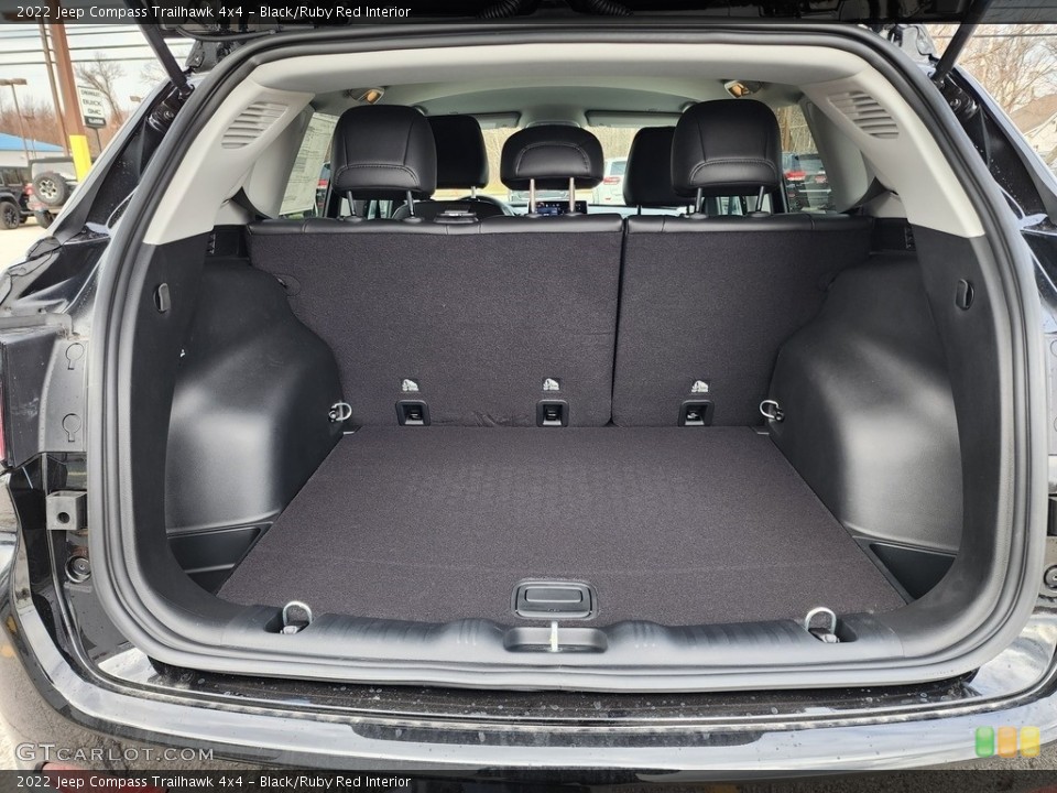 Black/Ruby Red Interior Trunk for the 2022 Jeep Compass Trailhawk 4x4 #145432983