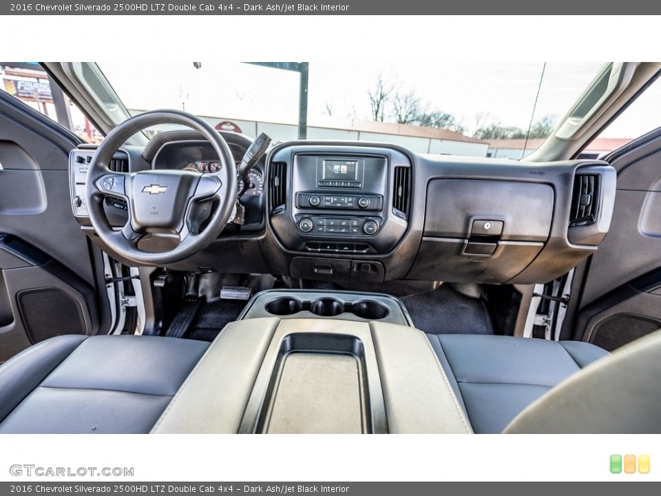 Dark Ash/Jet Black Interior Prime Interior for the 2016 Chevrolet Silverado 2500HD LTZ Double Cab 4x4 #145434165