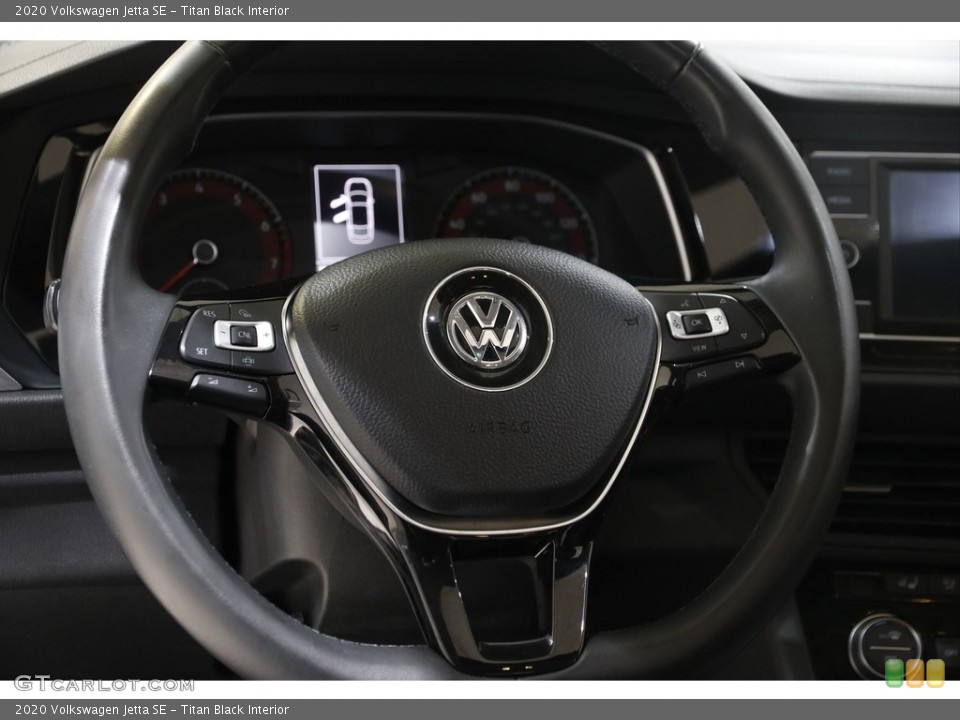 Titan Black Interior Steering Wheel for the 2020 Volkswagen Jetta SE #145434309