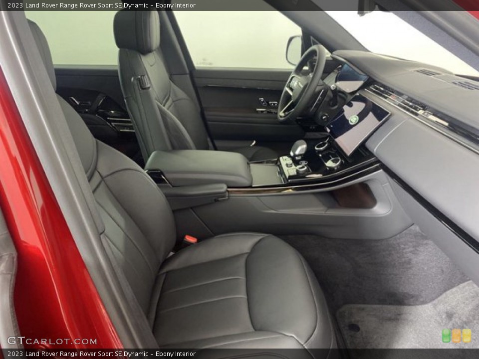 Ebony Interior Photo for the 2023 Land Rover Range Rover Sport SE Dynamic #145434786