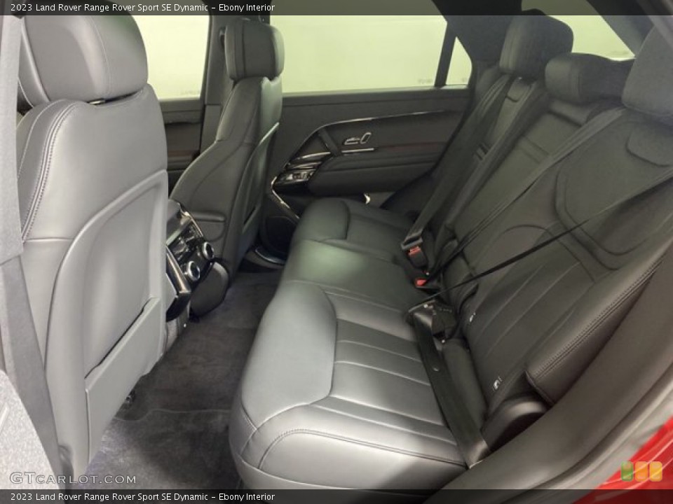 Ebony Interior Rear Seat for the 2023 Land Rover Range Rover Sport SE Dynamic #145434831