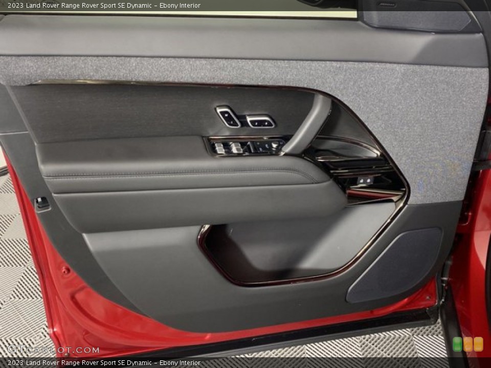 Ebony Interior Door Panel for the 2023 Land Rover Range Rover Sport SE Dynamic #145435014