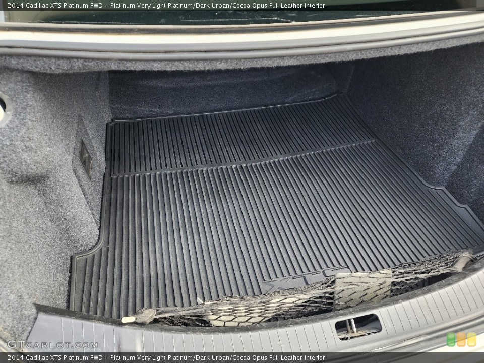 Platinum Very Light Platinum/Dark Urban/Cocoa Opus Full Leather Interior Trunk for the 2014 Cadillac XTS Platinum FWD #145435371