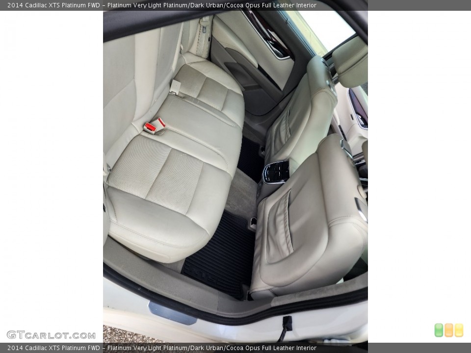 Platinum Very Light Platinum/Dark Urban/Cocoa Opus Full Leather Interior Rear Seat for the 2014 Cadillac XTS Platinum FWD #145435413