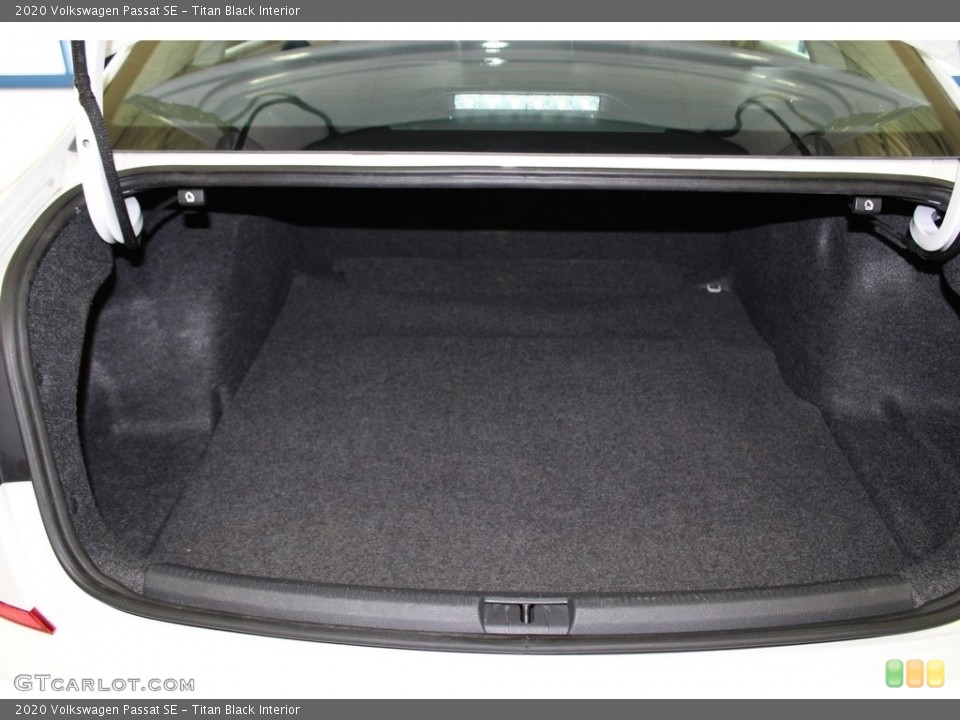 Titan Black Interior Trunk for the 2020 Volkswagen Passat SE #145438147