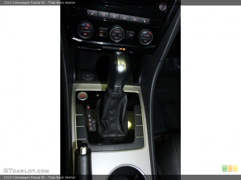 Titan Black Interior Transmission for the 2020 Volkswagen Passat SE #145438390