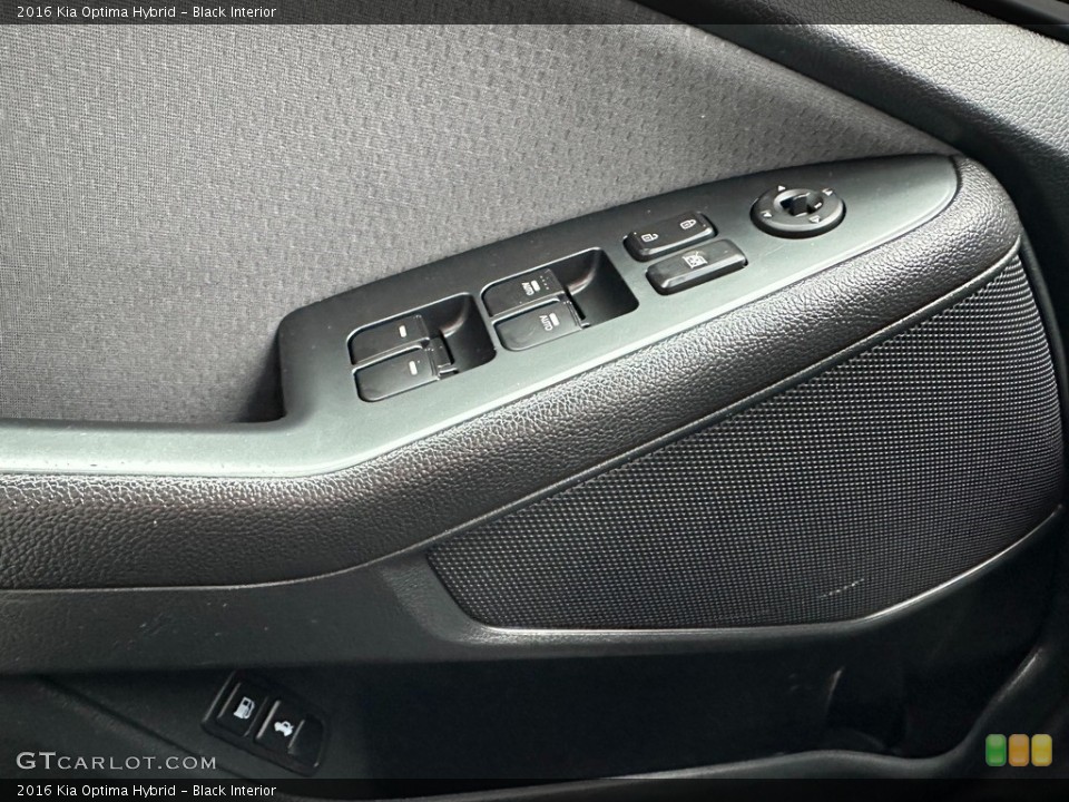 Black Interior Door Panel for the 2016 Kia Optima Hybrid #145443406