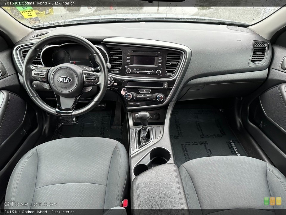 Black Interior Front Seat for the 2016 Kia Optima Hybrid #145443484