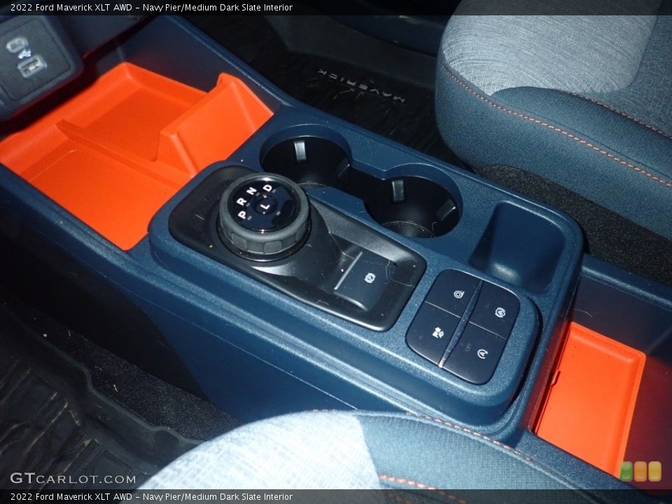 Navy Pier/Medium Dark Slate Interior Controls for the 2022 Ford Maverick XLT AWD #145444876