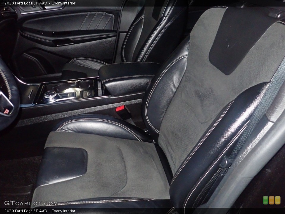 Ebony Interior Front Seat for the 2020 Ford Edge ST AWD #145445335