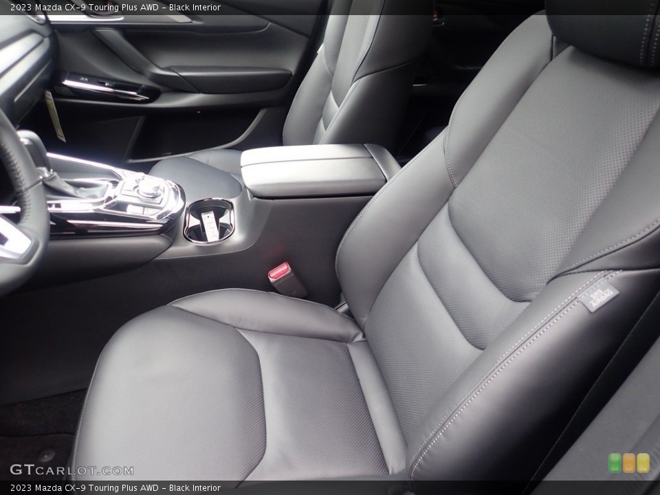Black Interior Front Seat for the 2023 Mazda CX-9 Touring Plus AWD #145447609