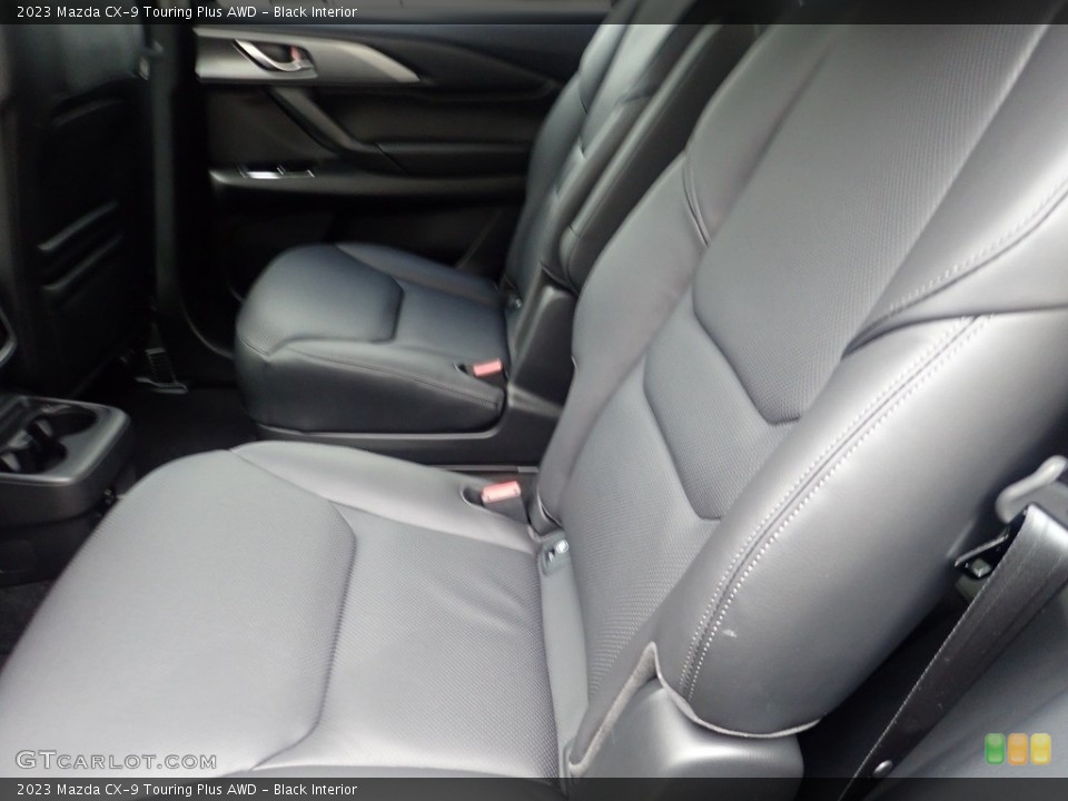 Black Interior Rear Seat for the 2023 Mazda CX-9 Touring Plus AWD #145447618