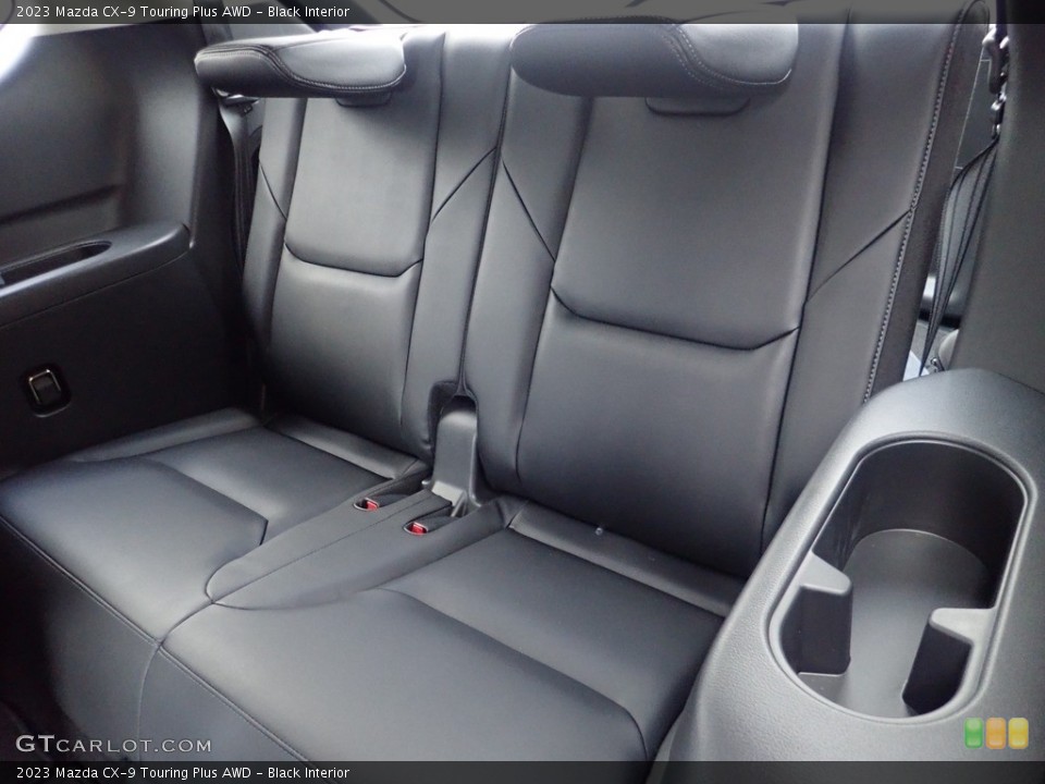 Black Interior Rear Seat for the 2023 Mazda CX-9 Touring Plus AWD #145447627