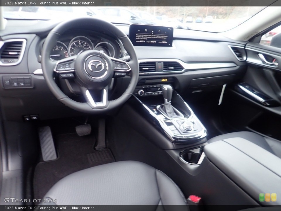 Black Interior Photo for the 2023 Mazda CX-9 Touring Plus AWD #145447639