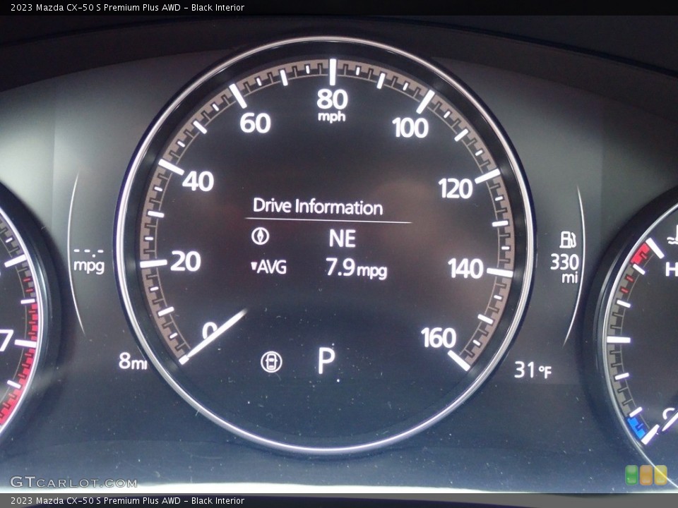 Black Interior Gauges for the 2023 Mazda CX-50 S Premium Plus AWD #145447921