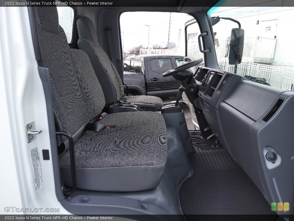 Pewter 2022 Isuzu N Series Truck Interiors
