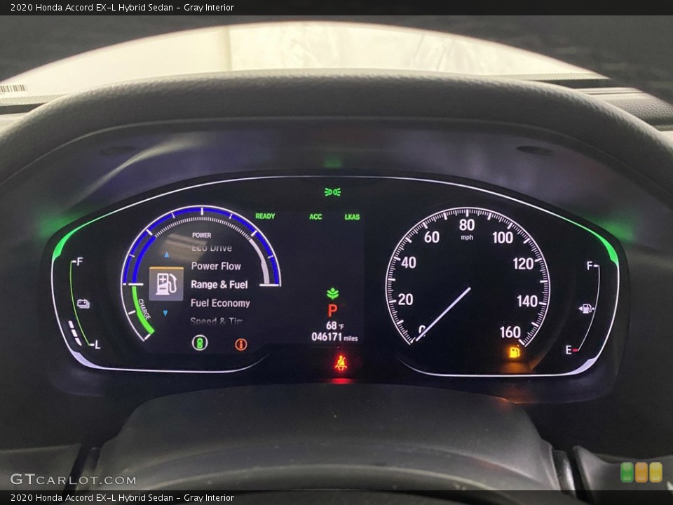 Gray Interior Gauges for the 2020 Honda Accord EX-L Hybrid Sedan #145451182