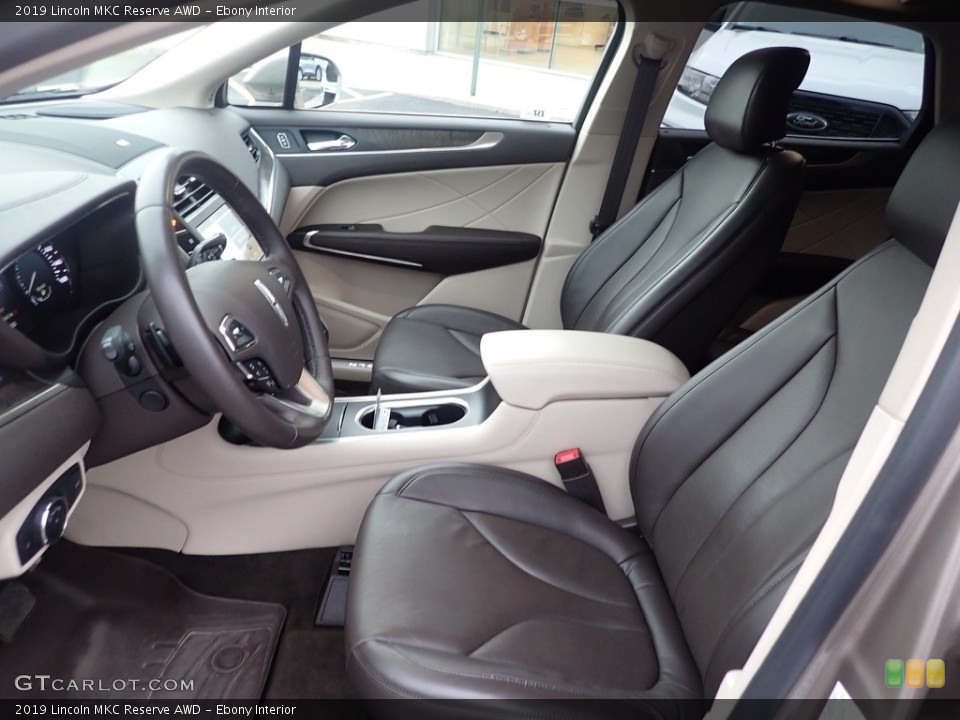 Ebony Interior Photo for the 2019 Lincoln MKC Reserve AWD #145451839