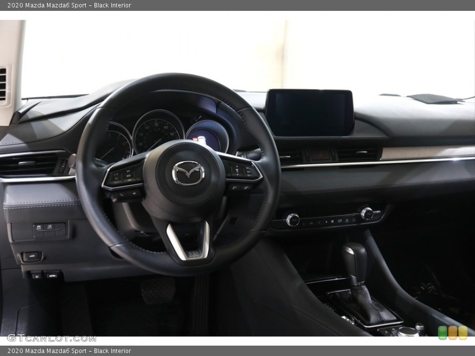 Black Interior Dashboard for the 2020 Mazda Mazda6 Sport #145452527