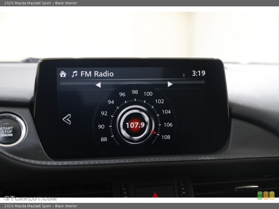 Black Interior Controls for the 2020 Mazda Mazda6 Sport #145452618
