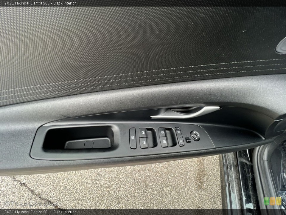 Black Interior Door Panel for the 2021 Hyundai Elantra SEL #145452793