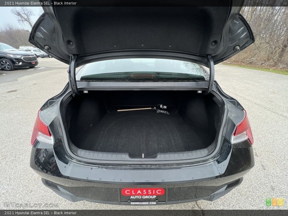 Black Interior Trunk for the 2021 Hyundai Elantra SEL #145452976