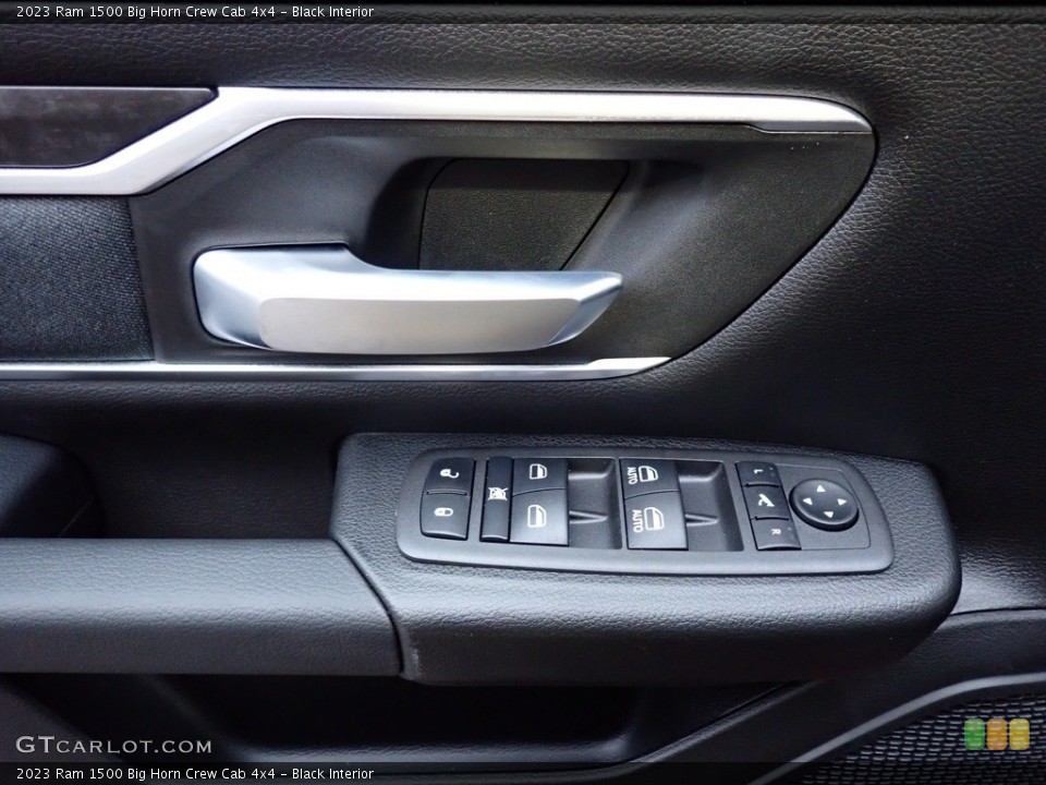 Black Interior Door Panel for the 2023 Ram 1500 Big Horn Crew Cab 4x4 #145453372
